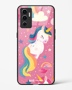 Unicorn Bloomers [BREATHE] Glass Case Phone Cover (Vivo)
