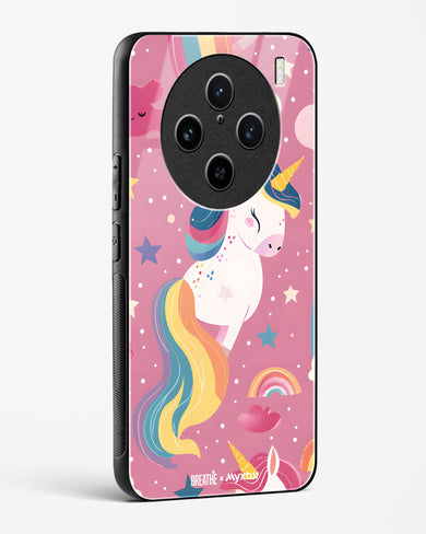 Unicorn Bloomers [BREATHE] Glass Case Phone Cover (Vivo)