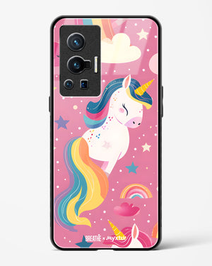 Unicorn Bloomers [BREATHE] Glass Case Phone Cover (Vivo)