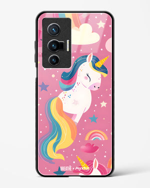 Unicorn Bloomers [BREATHE] Glass Case Phone Cover (Vivo)