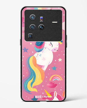 Unicorn Bloomers [BREATHE] Glass Case Phone Cover (Vivo)