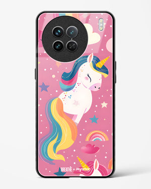 Unicorn Bloomers [BREATHE] Glass Case Phone Cover (Vivo)