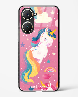 Unicorn Bloomers [BREATHE] Glass Case Phone Cover (Vivo)