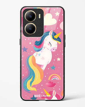 Unicorn Bloomers [BREATHE] Glass Case Phone Cover (Vivo)