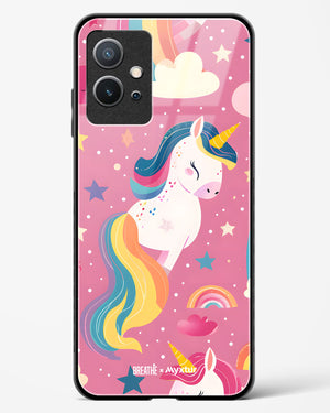 Unicorn Bloomers [BREATHE] Glass Case Phone Cover (Vivo)