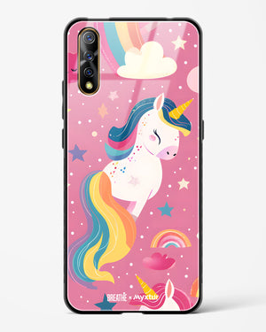 Unicorn Bloomers [BREATHE] Glass Case Phone Cover (Vivo)