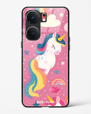 Unicorn Bloomers [BREATHE] Glass Case Phone Cover (Vivo)