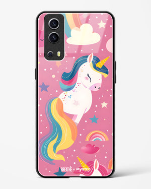 Unicorn Bloomers [BREATHE] Glass Case Phone Cover (Vivo)