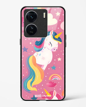 Unicorn Bloomers [BREATHE] Glass Case Phone Cover (Vivo)