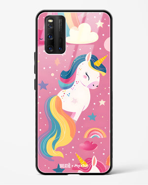 Unicorn Bloomers [BREATHE] Glass Case Phone Cover (Vivo)