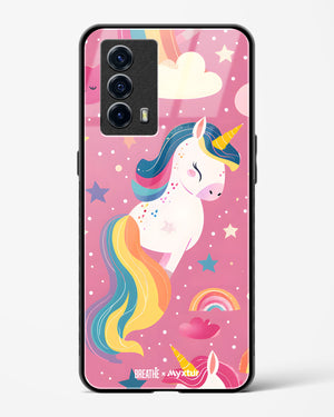 Unicorn Bloomers [BREATHE] Glass Case Phone Cover (Vivo)