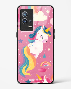 Unicorn Bloomers [BREATHE] Glass Case Phone Cover (Vivo)