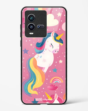 Unicorn Bloomers [BREATHE] Glass Case Phone Cover (Vivo)