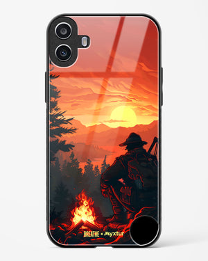 Wild West Calls [BREATHE] Glass Case Phone Cover (Nothing)