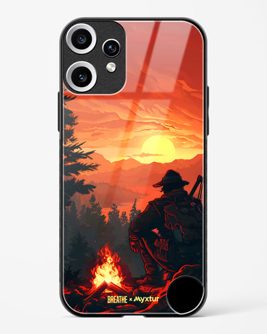 Wild West Calls [BREATHE] Glass Case Phone Cover (Nothing)