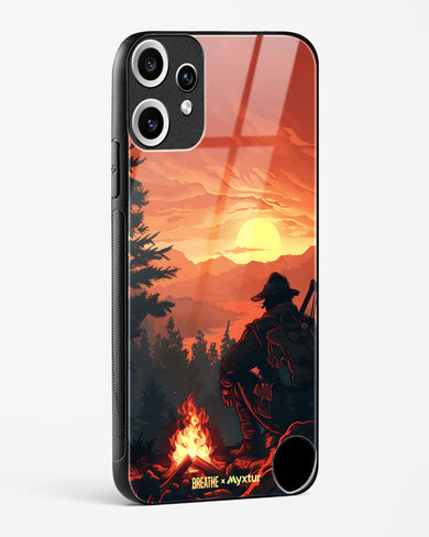 Wild West Calls [BREATHE] Glass Case Phone Cover (Nothing)