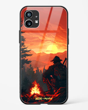 Wild West Calls [BREATHE] Glass Case Phone Cover (Nothing)