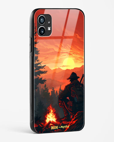 Wild West Calls [BREATHE] Glass Case Phone Cover (Nothing)