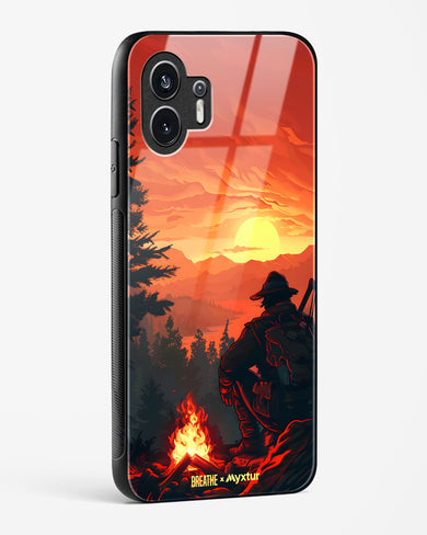 Wild West Calls [BREATHE] Glass Case Phone Cover (Nothing)