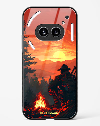Wild West Calls [BREATHE] Glass Case Phone Cover (Nothing)