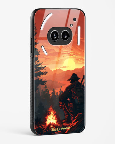 Wild West Calls [BREATHE] Glass Case Phone Cover (Nothing)
