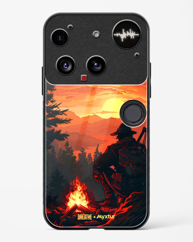 Wild West Calls [BREATHE] Glass Case Phone Cover (Nothing)