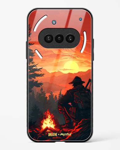 Wild West Calls [BREATHE] Glass Case Phone Cover (Nothing)