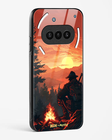 Wild West Calls [BREATHE] Glass Case Phone Cover (Nothing)