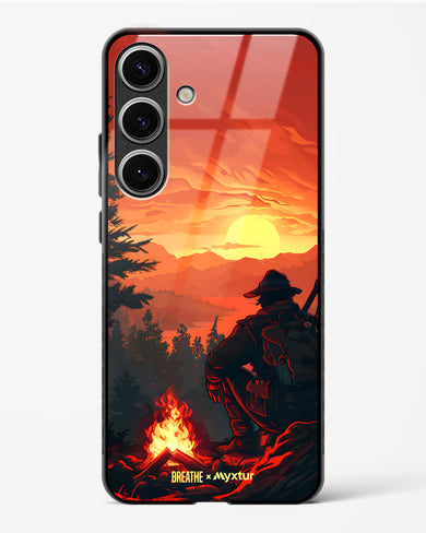 Wild West Calls [BREATHE] Glass Case Phone Cover (Samsung)