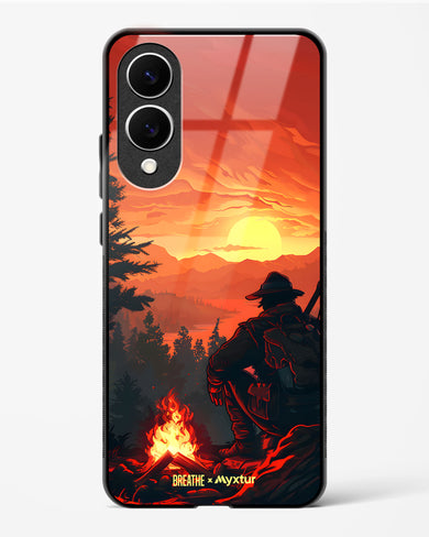 Wild West Calls [BREATHE] Glass Case Phone Cover (Samsung)