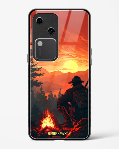 Wild West Calls [BREATHE] Glass Case Phone Cover (Vivo)