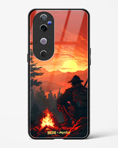 Wild West Calls [BREATHE] Glass Case Phone Cover (Vivo)