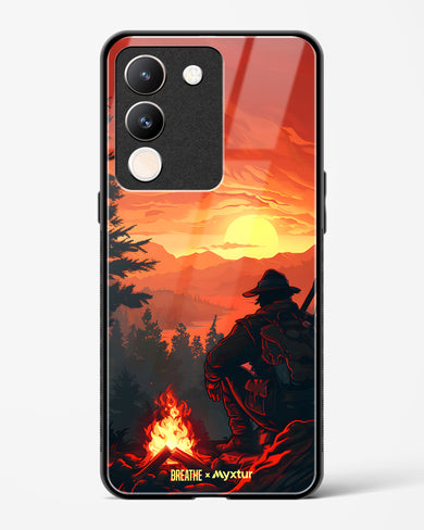 Wild West Calls [BREATHE] Glass Case Phone Cover (Vivo)