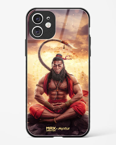 Zen Hanuman [MaxCreation] Glass Case Phone Cover (Apple)