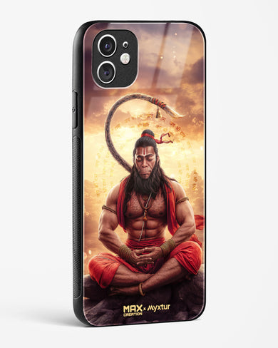 Zen Hanuman [MaxCreation] Glass Case Phone Cover (Apple)