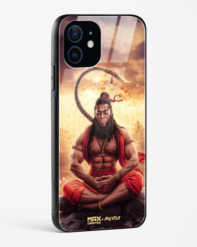 Zen Hanuman [MaxCreation] Glass Case Phone Cover (Apple)