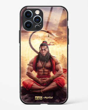 Zen Hanuman [MaxCreation] Glass Case Phone Cover (Apple)