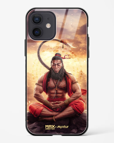 Zen Hanuman [MaxCreation] Glass Case Phone Cover (Apple)