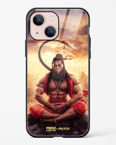 Zen Hanuman [MaxCreation] Glass Case Phone Cover (Apple)