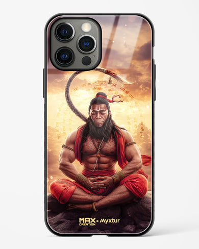 Zen Hanuman [MaxCreation] Glass Case Phone Cover (Apple)