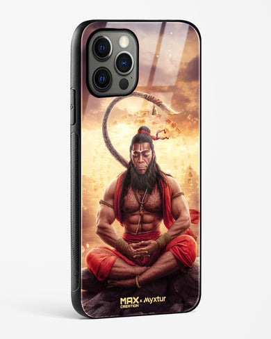 Zen Hanuman [MaxCreation] Glass Case Phone Cover (Apple)