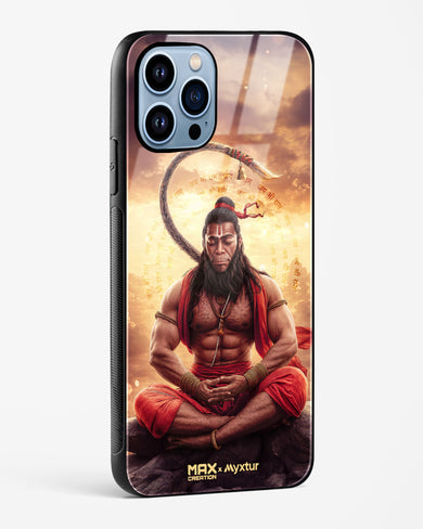 Zen Hanuman [MaxCreation] Glass Case Phone Cover (Apple)