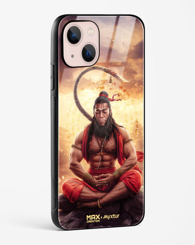 Zen Hanuman [MaxCreation] Glass Case Phone Cover (Apple)