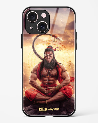 Zen Hanuman [MaxCreation] Glass Case Phone Cover (Apple)