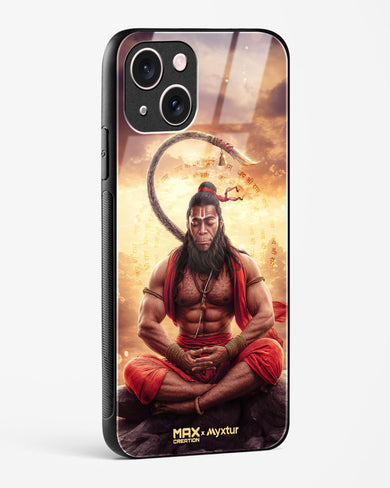 Zen Hanuman [MaxCreation] Glass Case Phone Cover (Apple)