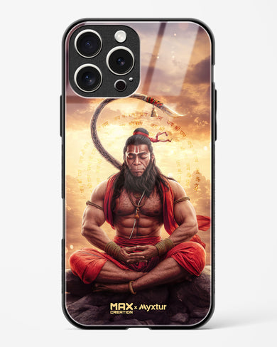 Zen Hanuman [MaxCreation] Glass Case Phone Cover (Apple)