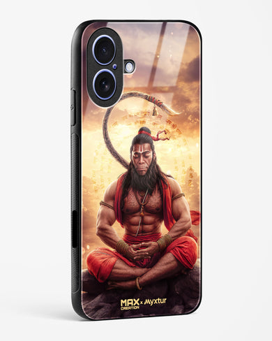 Zen Hanuman [MaxCreation] Glass Case Phone Cover (Apple)