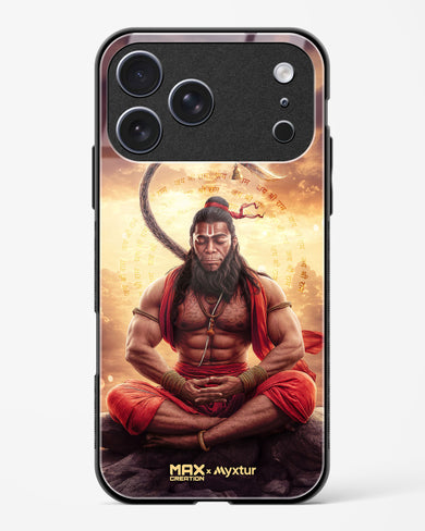Zen Hanuman [MaxCreation] Glass Case Phone Cover (Apple)