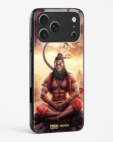 Zen Hanuman [MaxCreation] Glass Case Phone Cover (Apple)