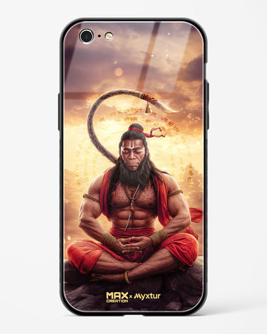 Zen Hanuman [MaxCreation] Glass Case Phone Cover (Apple)